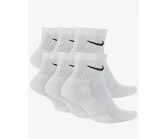 Nike Kojinės U Nk Everyday Csh Ankl 6Pr Baltas SX7669 100