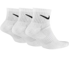 Nike Kojinės U NK Everyday Cush Ankle 3PR Baltas SX7667 100