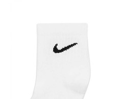Nike Kojinės U NK Everyday Ltwt Ankle 3PR Baltas
