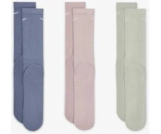 Nike Kojinės U Nk Everyday Plus Cush Crew Mėlyna Žalias Lilac SX6888 933