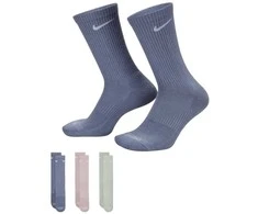 Nike Kojinės U Nk Everyday Plus Cush Crew Mėlyna Žalias Lilac SX6888 933