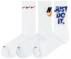 Nike Kojinės U Nk Everyday Plus Cush Crew Baltas DH3822 902
