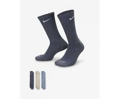 Nike Kojinės U Nk Everyday Plus Cush Crew Mėlyna Creamy SX6888 901