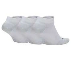 Nike Kojinės U NK Evry Max Cush NS 3PR Baltas SX6964 100