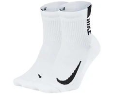 Nike Kojinės U NK Mltplier Ankle 2PR Baltas SX7556 100