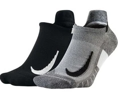Nike Kojinės U NK Mltplier NS 2PR Juodas Pilkas SX7554 915