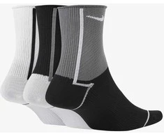 Nike Kojinės U Nk Nsw Everyday Plus Juodas Baltas Pilkas CK6021 904
