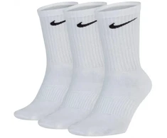 Nike Kojinės U NK Perf Ltwt Crew 3PR Baltas SX4704 101