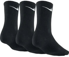 Nike Kojinės U NK Perf Ltwt Crew 3PR Juodas SX4704 001