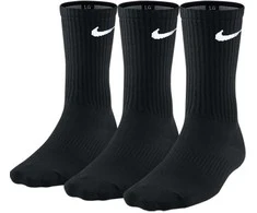 Nike Kojinės U NK Perf Ltwt Crew 3PR Juodas SX4704 001
