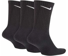 Nike Kojinės U NKEveryday Cush Crew 3PR Juodas SX7664 010
