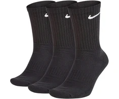 Nike Kojinės U NKEveryday Cush Crew 3PR Juodas SX7664 010