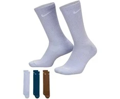 Nike Kojinės Unisex U Nk Everyday Plus Cush Crew Lilac Mėlyna Brown SX6888 970