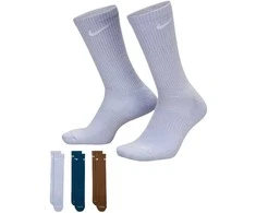 Nike Kojinės Unisex U Nk Everyday Plus Cush Crew Lilac Mėlyna Brown SX6888 970