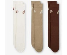 Nike Kojinės Unisex U Nk Nsw Everyday Essential Baltas rusvai gelsvas Brown DX5025 904