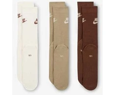 Nike Kojinės Unisex U Nk Nsw Everyday Essential Baltas rusvai gelsvas Brown DX5025 904