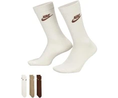 Nike Kojinės Unisex U Nk Nsw Everyday Essential Baltas rusvai gelsvas Brown DX5025 904