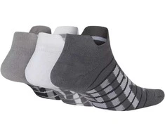 Nike Kojinės WNK Dry Cush Low 3PR - Gfx Pilkas Baltas SX6879 925
