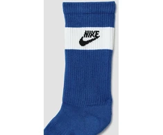 Nike Kojinės Y Nk Ed Csh Crew 6P-144 Gfx2 Baltas Juodas Mėlyna CK7302 903