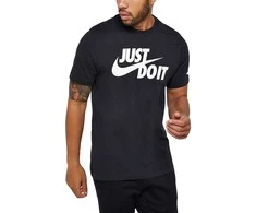 Nike Marškinėliai M Nsw Tee Just Do It Swoosh Juodas
