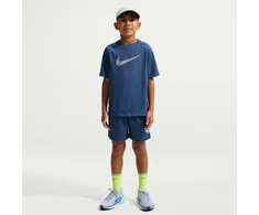 Nike Marškinėliai Paaugliams B Nk Df Multi Ss Top Hbr Mėlyna IF2430 461