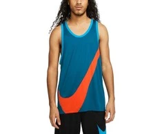 Nike Marškinėliai Vyrams M NK Df Crossover Jersey Mėlyna DH7132 404