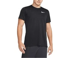 Nike Marškinėliai Vyrams M NK Df Superset Top Ss Juodas