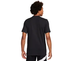 Nike Marškinėliai Vyrams M Nk Df Tee Q5 Juodas FN0843 010