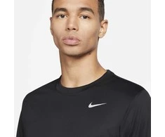 Nike Marškinėliai Vyrams M Nk Df Tee Rlgd Ls Reset Juodas DX0993 010