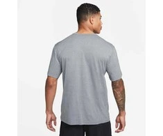 Nike Marškinėliai Vyrams M Nk Df Uv Hyverse Ss Pilkas DV9839 097