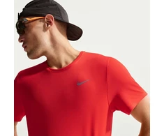 Nike Marškinėliai Vyrams M Nk Df Uv Miler Ss Raudona DV9315 696