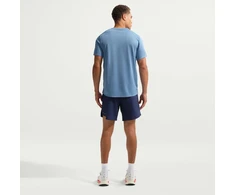 Nike Marškinėliai Vyrams M Nk Df Uv Miler Ss Mėlyna DV9315 486