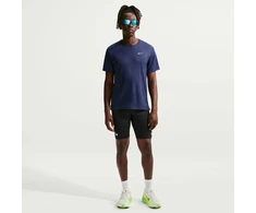 Nike Marškinėliai Vyrams M Nk Df Uv Miler Ss Mėlyna DV9315 410