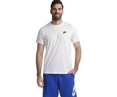 Nike Marškinėliai Vyrams M Nsw Club Tee Baltas AR4997 133