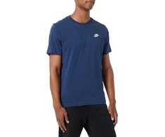 Nike Marškinėliai Vyrams M Nsw Club Tee Navy AR4997 410