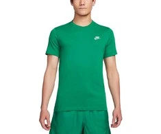 Nike Marškinėliai Vyrams M Nsw Club Tee Žalias AR4997 365