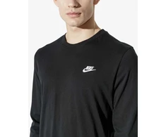 Nike Marškinėliai Vyrams M NSW Club Tee-Ls Juodas AR5193 010