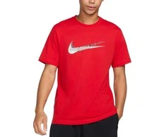 Nike Marškinėliai Vyrams M Nsw Tee 12Mo Swoosh Raudona HQ8092 657