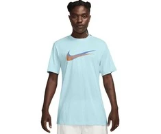 Nike Marškinėliai Vyrams M Nsw Tee 12Mo Swoosh Mėlyna HQ8092 474
