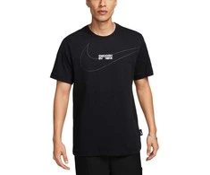 Nike Marškinėliai Vyrams Nsw Tee 6Mo Swoosh Juodas FQ3785 010