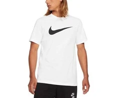 Nike Marškinėliai Vyrams Nsw Tee Icon Swoosh Baltas DC5094 100