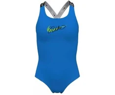 Nike Maudymosi Kostiumėlis Mergaitėms Nk G Lgo Tape Crossback Mėlyna NESSE726 458