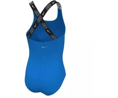 Nike Maudymosi Kostiumėlis Mergaitėms Nk G Lgo Tape Crossback Mėlyna NESSE726 458