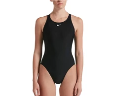 Nike Maudymosi Kostiumėlis Moterims Nk W Solid Fastback Juodas NESS8370 001