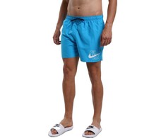 Nike Maudymosi Šortai Vyrams Logo Solid 5""In Short Mėlyna NESSA566 406