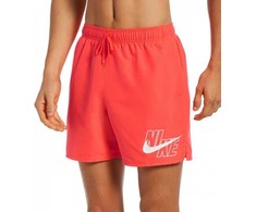 Nike Maudymosi Šortai Vyrams Logo Solid 5""In Short Raudona NESSA566 631