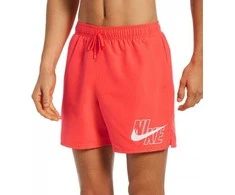 Nike Maudymosi Šortai Vyrams Logo Solid 5""In Short Raudona NESSA566 631