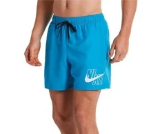 Nike Maudymosi Šortai Vyrams Logo Solid 5""In Short Mėlyna NESSA566 406