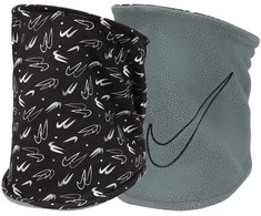 Nike Mova NK Neckwarmer 2.0 Reversible Juodas Pilkas N1000655 084