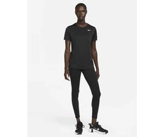 Nike Palaidinė Moterims W Nk Df Rlgd Ss Tee Juodas DX0687 010